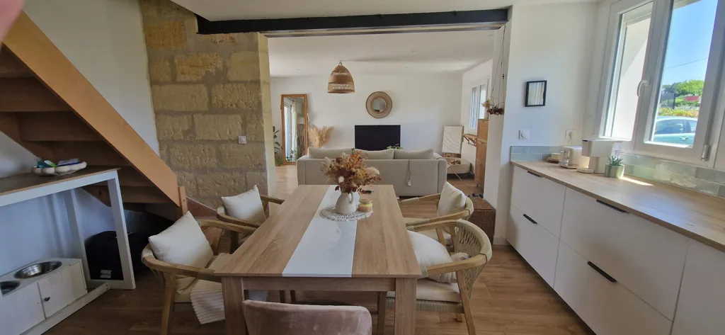 Söögituba - Renovated House with Studio in Lamarque