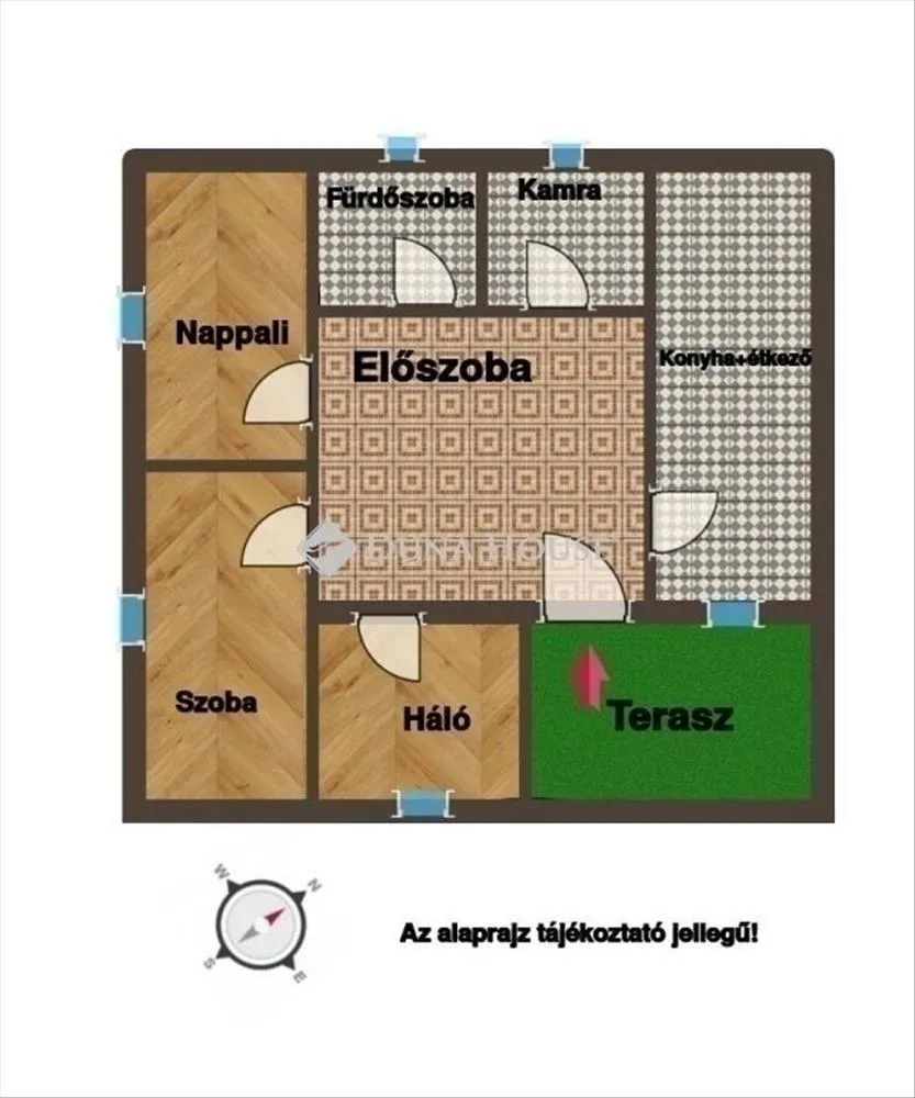 Planimetria - Two-Generation Family House in Sződ Centre