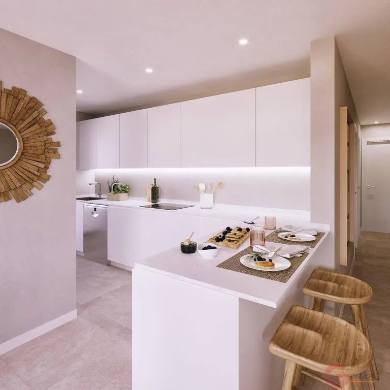 Köök - Luxury Penthouse with Pool in Torremolinos