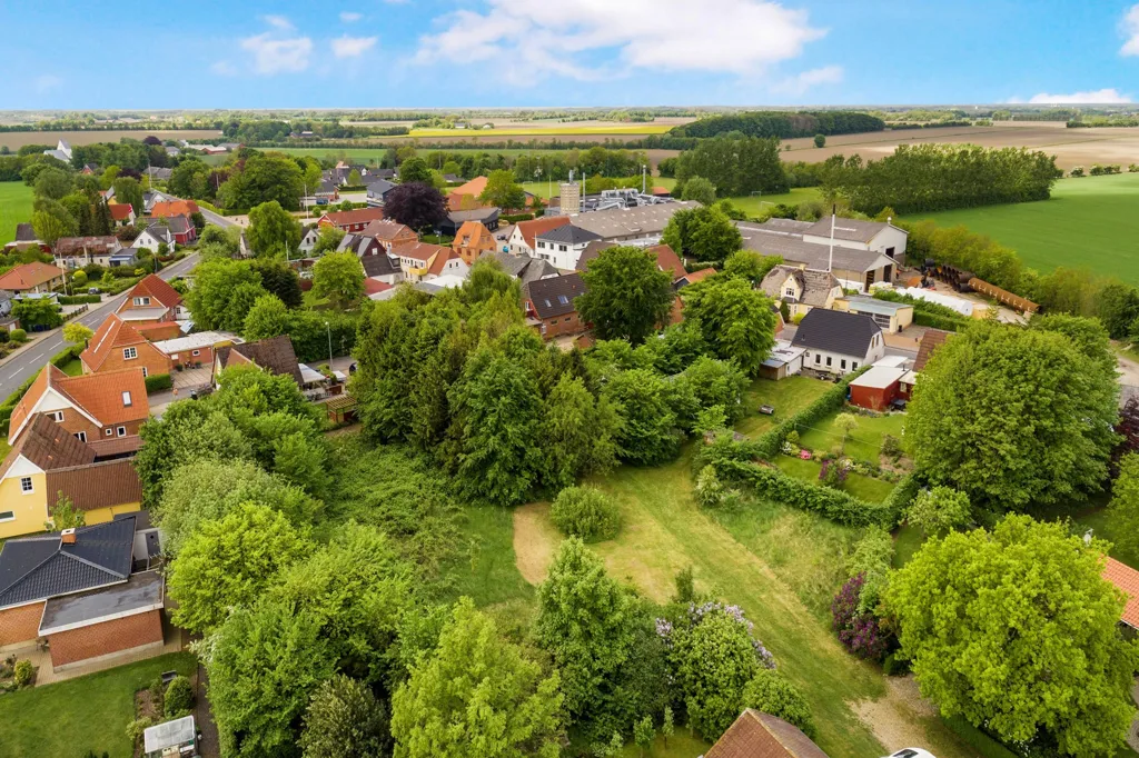Vue aérienne - Year-Round Plot with 5G Coverage in Gredstedbro