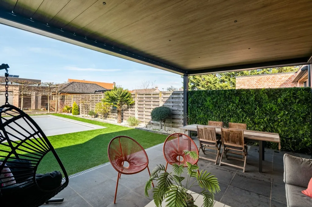 Terrass - Contemporary House with Pool in Ranst