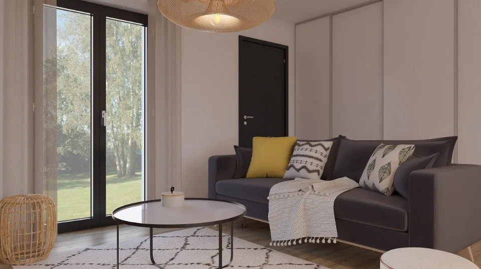 Maison Ossature Bois à Loyettes avec Jardin