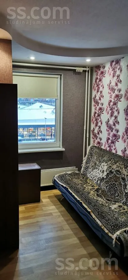 Living Room - Bright Apartment with Balcony in Rēzekne Centre