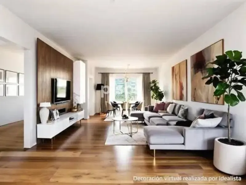 Living Room - Apartment with Pool and Golf View in Guadalmina Alta