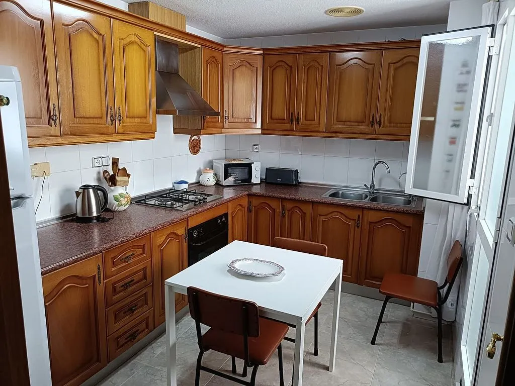 Cuisine - Furnished Flat with Balcony in El Infante
