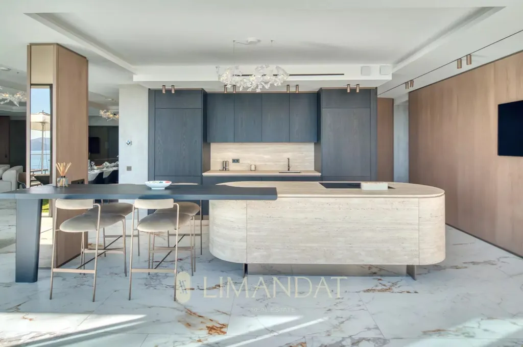 Cuisine - Villa de luxe avec vue mer à Cannes