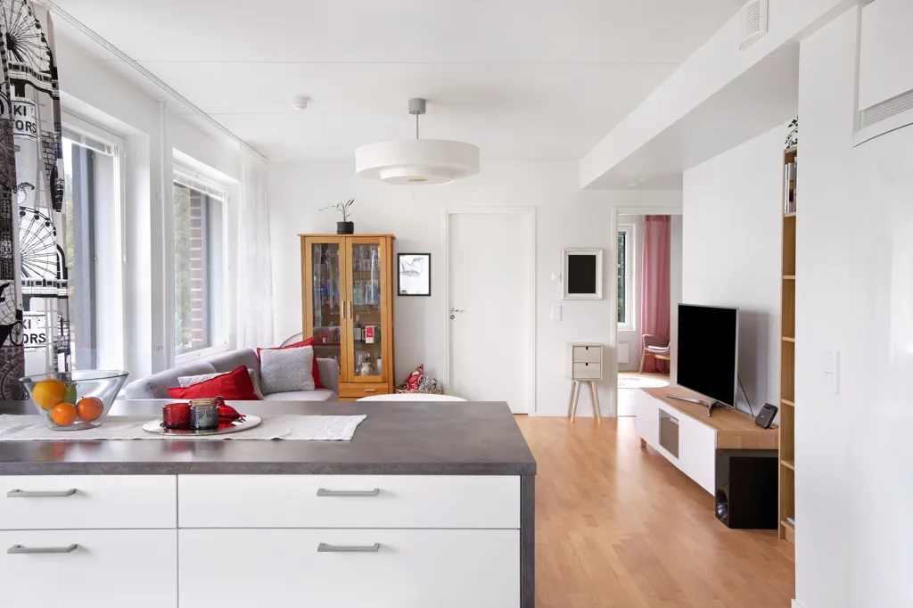 Cuisine - Modern Apartment with Sauna in Kaivoksela, Vantaa
