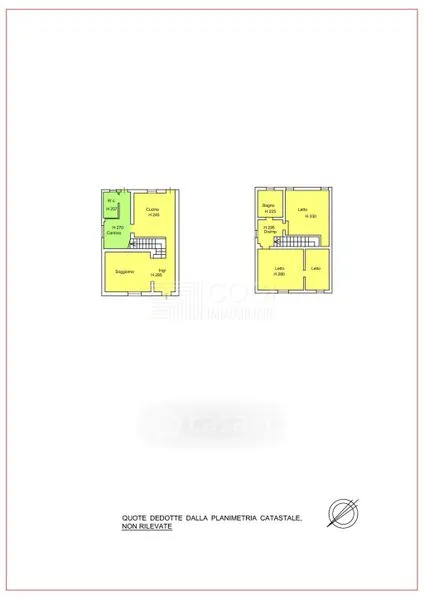 Plan - Semi-detached House with Private Garden in Conselice