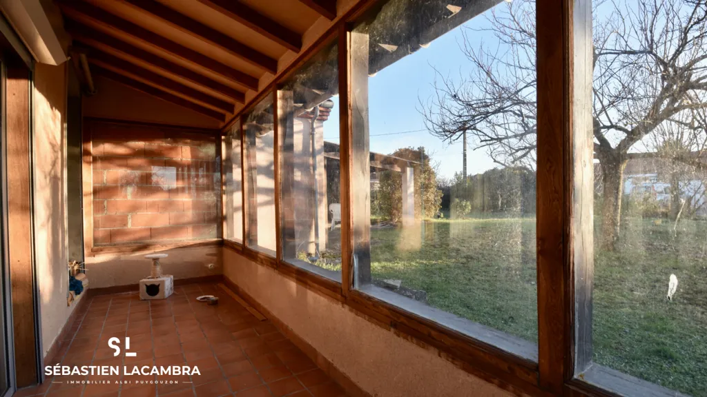Terrasse - Maison de Caractère avec Terrain à Bâtir à Puygouzon