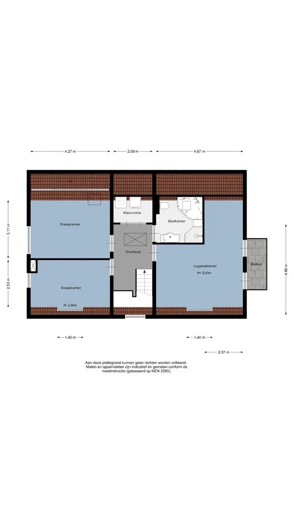 Floor Plan - Villa with Garden in Rotterdam-Kralingen