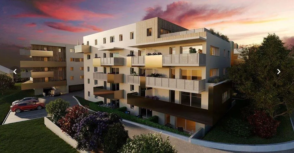 Attic Flat with Terrace in Annemasse
