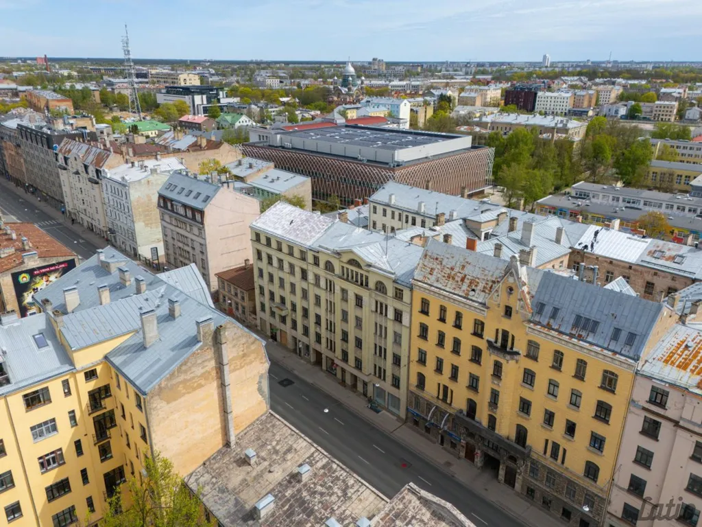 Õhuvaade - Historic Apartment with Lift in Riga Centre