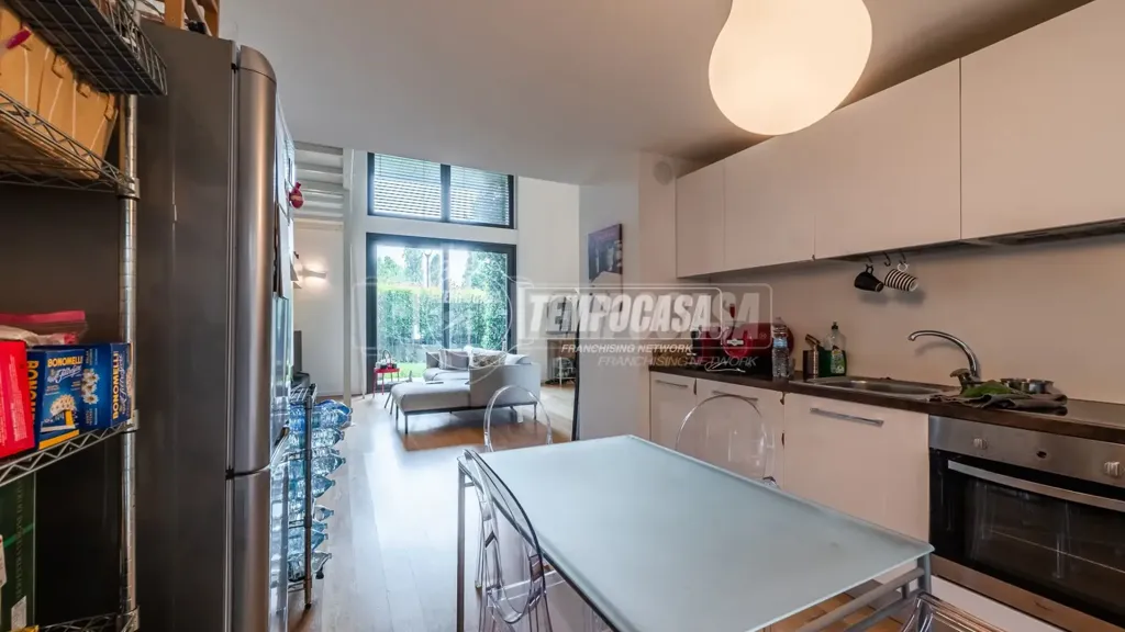 Köök - Loft with Private Garden in Milan