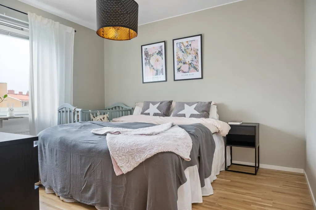 Camere da letto - Renovated Flat with Balcony in Norrköping