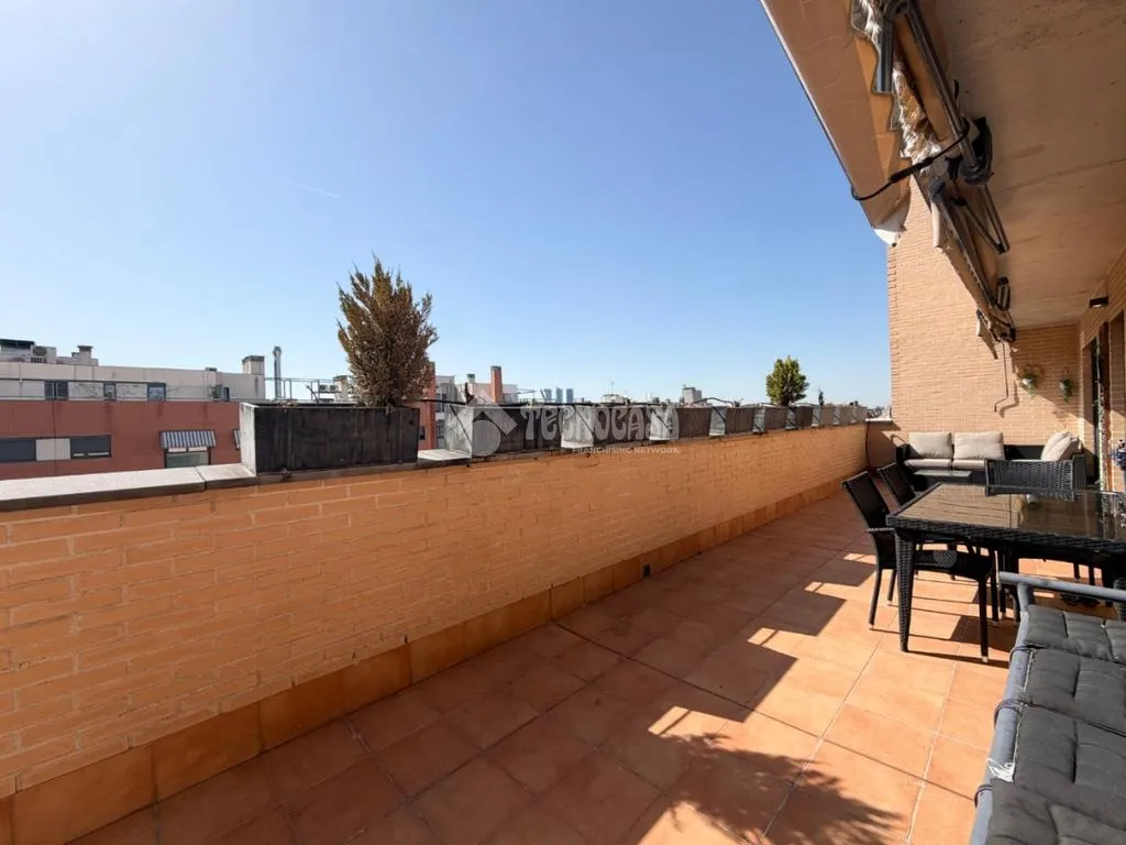Terrace - Penthouse with Terraces in Montecarmelo, Madrid