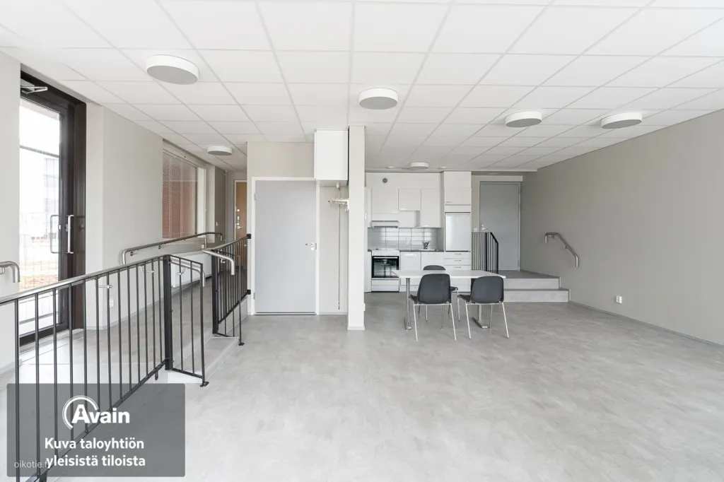 Dining Room - Modern Flat with Balcony in Keimola, Vantaa