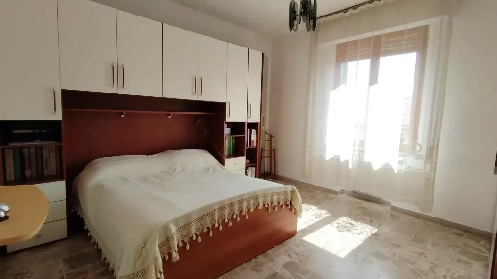 Bedrooms - Spacious Apartment with Balcony in Monteriggioni