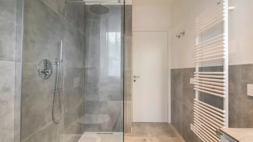 Salles de bain - Newly Built Apartment with Private Garden in Noventa Padovana