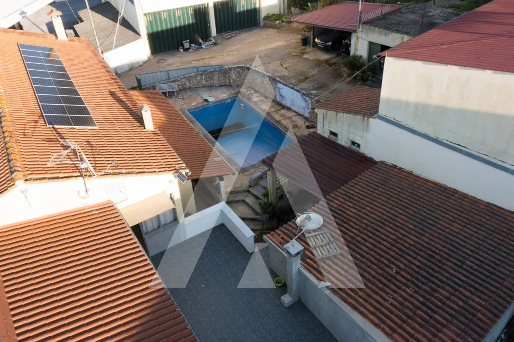 Õhuvaade - House with Commercial Space in Figueiró do Campo