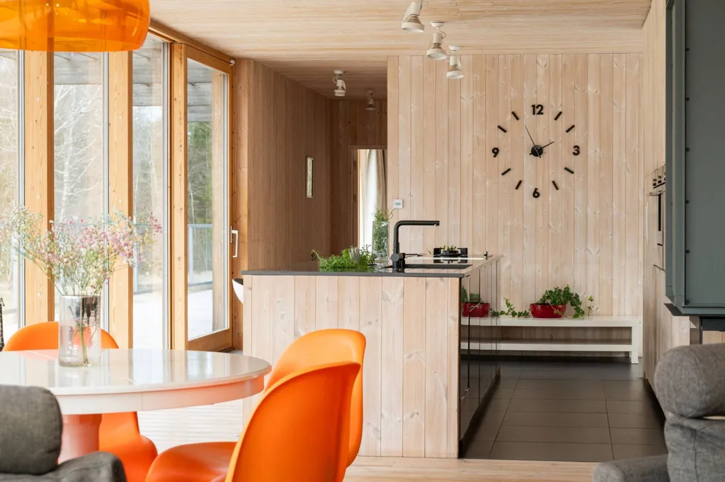 Sala da pranzo - Tham & Videgård Villa with Private Bird Pond in Haganäs
