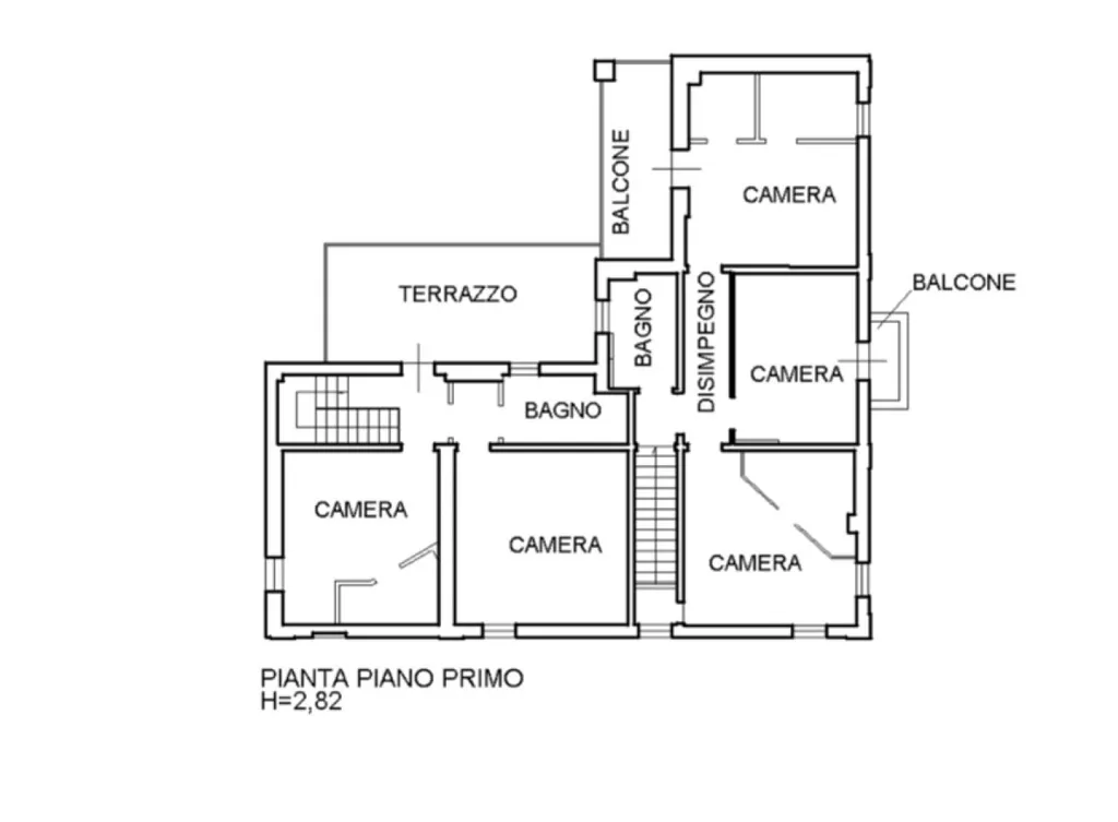 Plaan - Rustic Villa with Garden in Minerbio
