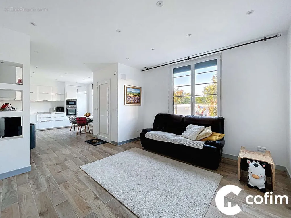 Living Room - Bayonne House with Pool in Arrousets