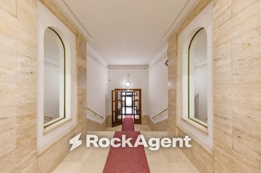 Hallway - Penthouse Apartment with Balcony in Genoa