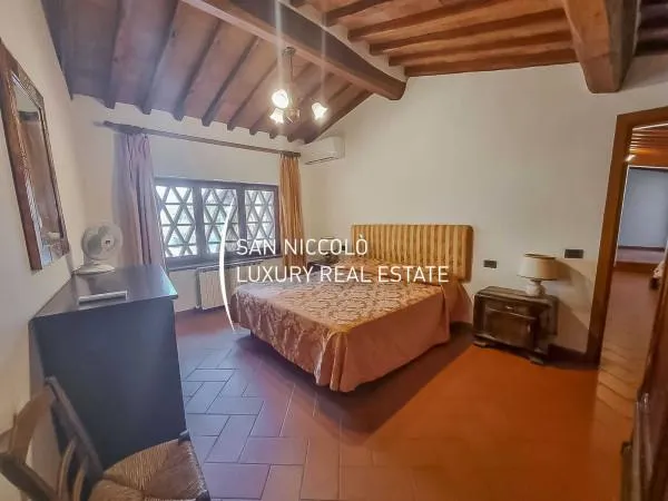 Camere da letto - Colonica con piscina a Greve in Chianti