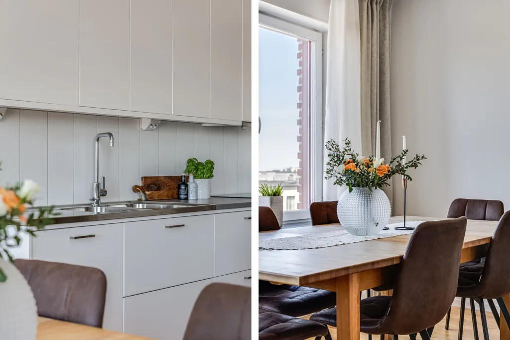 Söögituba - Apartment with Balcony in Hyllie