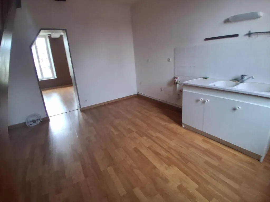 Cuisine - Appartement Duplex en Centre-ville à Bacqueville-en-Caux
