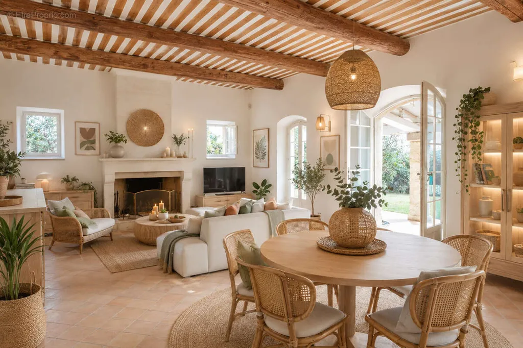Elutuba - House with Pool and Luberon View in Cabrières-d'Avignon