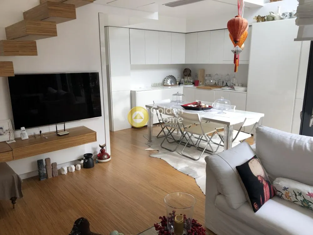 Séjour - Modern Building with Garden in Agios Dionysios
