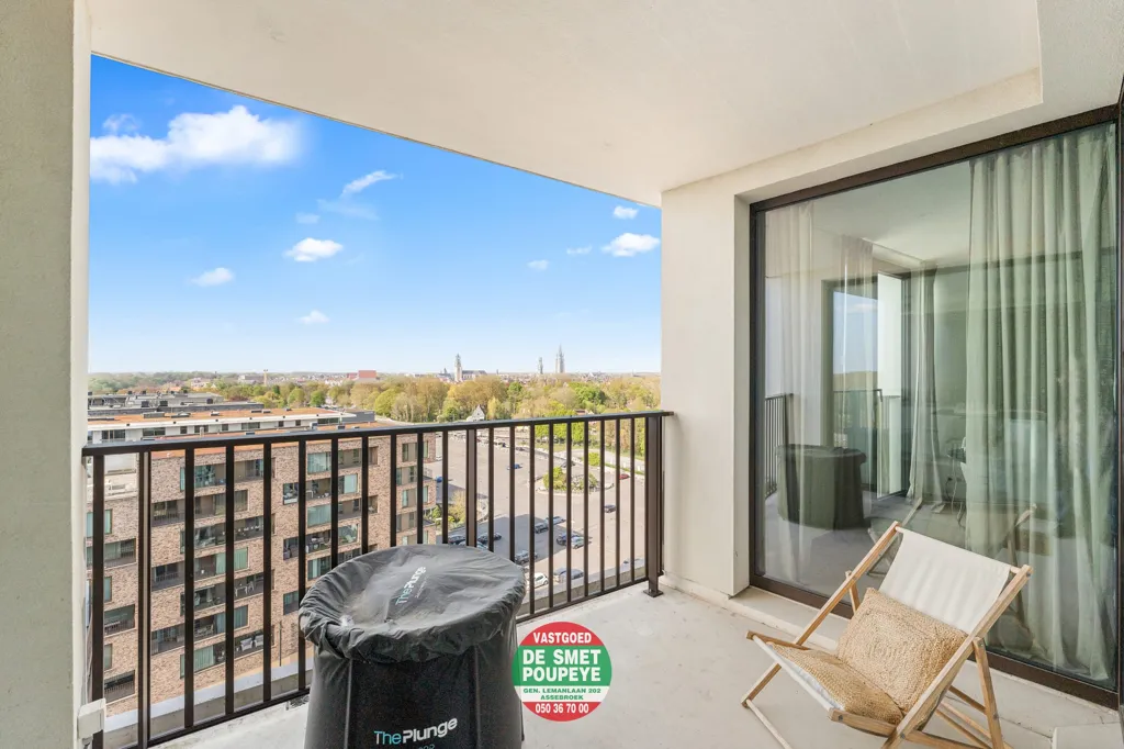 Balcon - Appartement avec Vue Panoramique à Bruges
