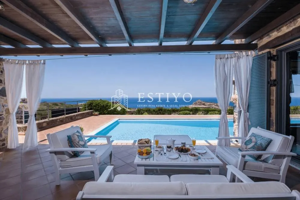 Terrass - Villa with Sea View in N. Chania, Chania