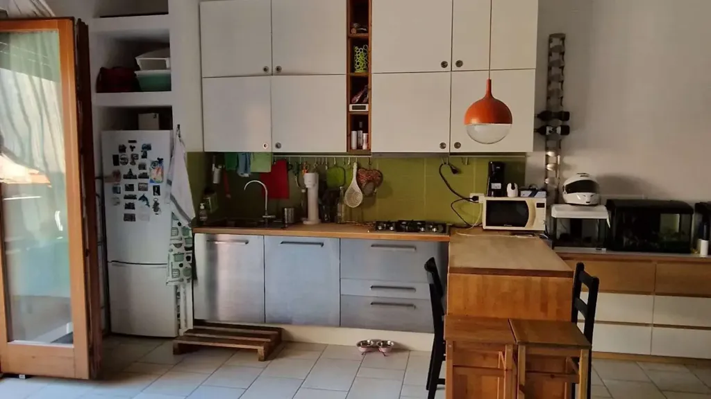 Köök - Loft Apartment with Terrace in Ancona