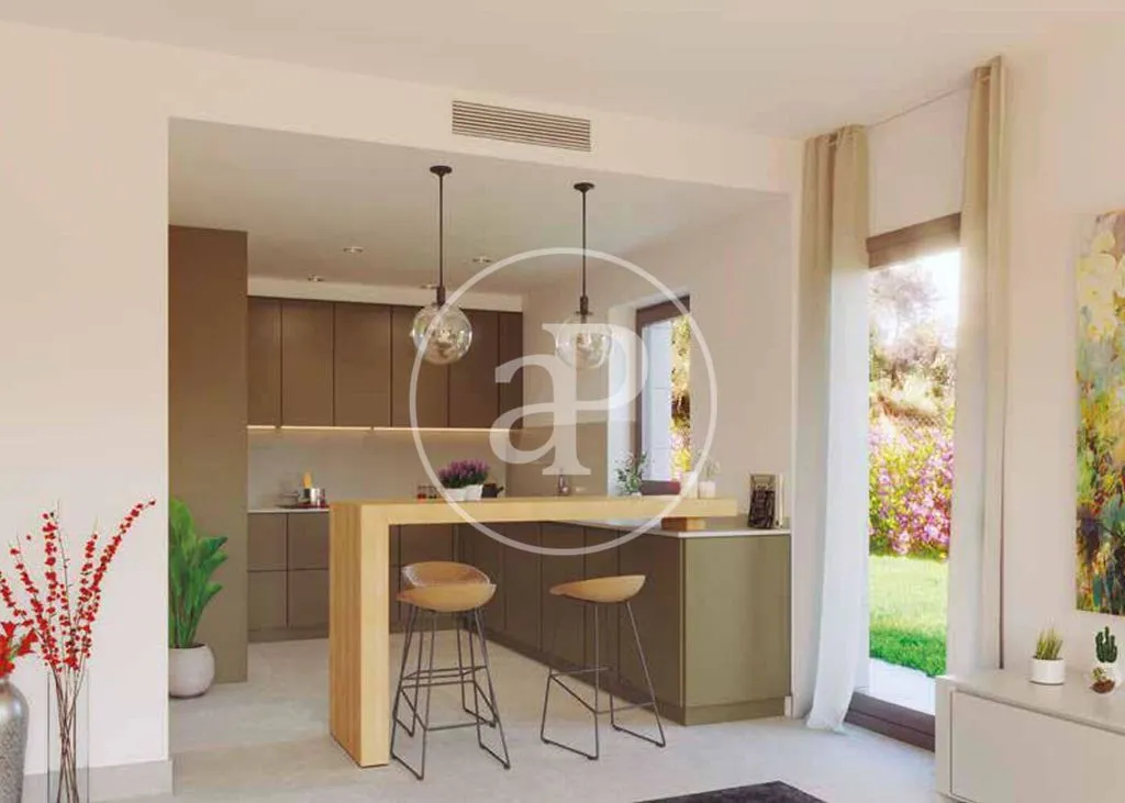 Köök - Luxury Apartment with Pool in Cardedeu