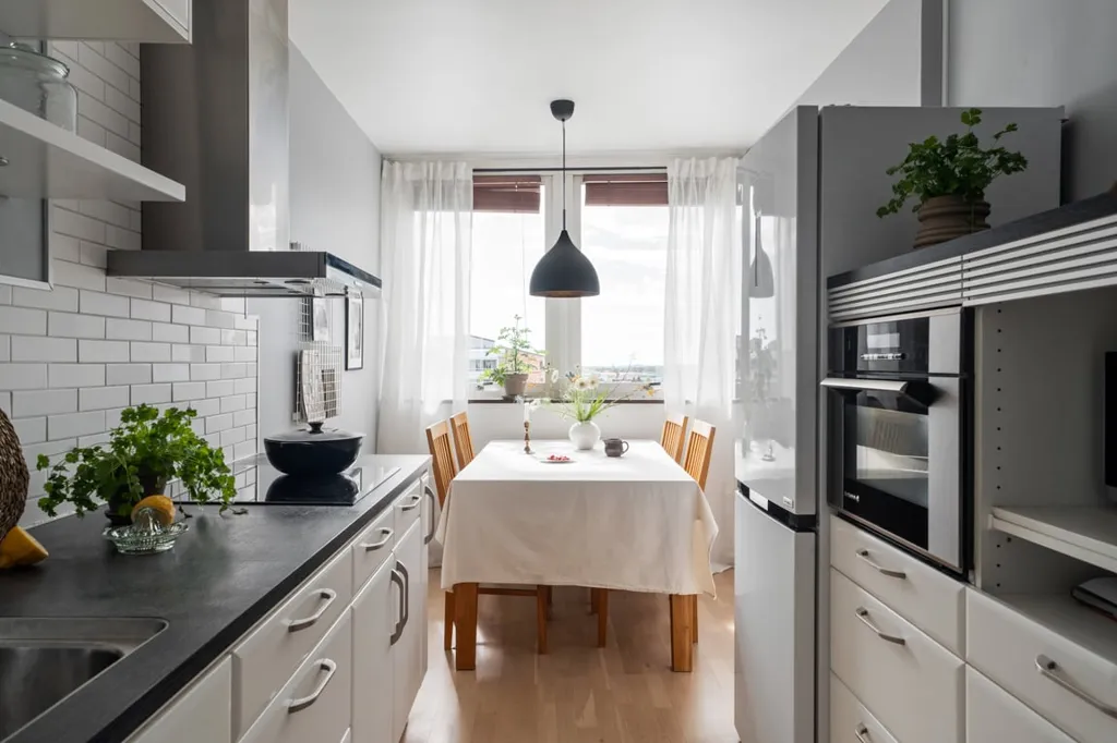 Cuisine - Apartment with Panoramic View in Göteborg