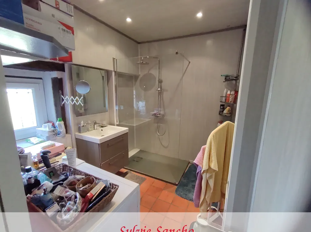 Salles de bain - Maison de Campagne avec Piscine à Vicq-Exemplet