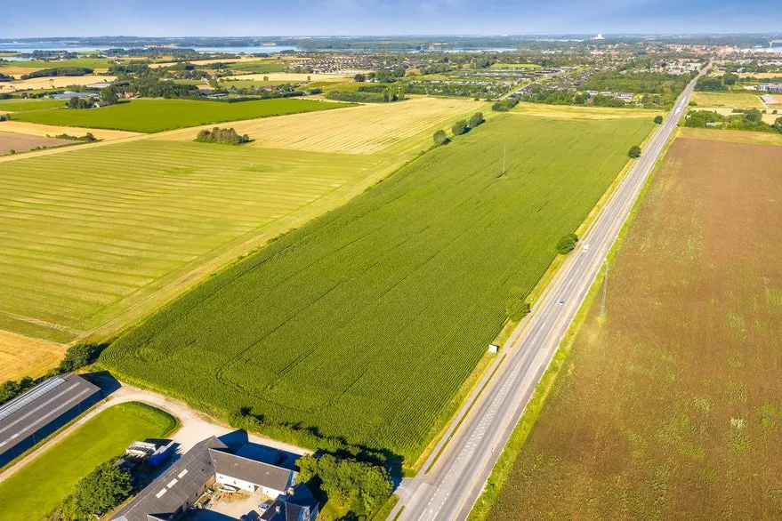 Õhuvaade - Development Plot with Potential in Middelfart