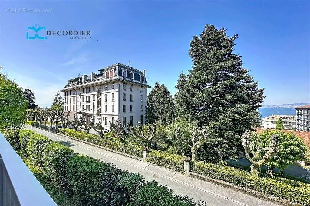 Vue aérienne - Appartement avec Balcon proche Embarcadère à Evian-les-Bains