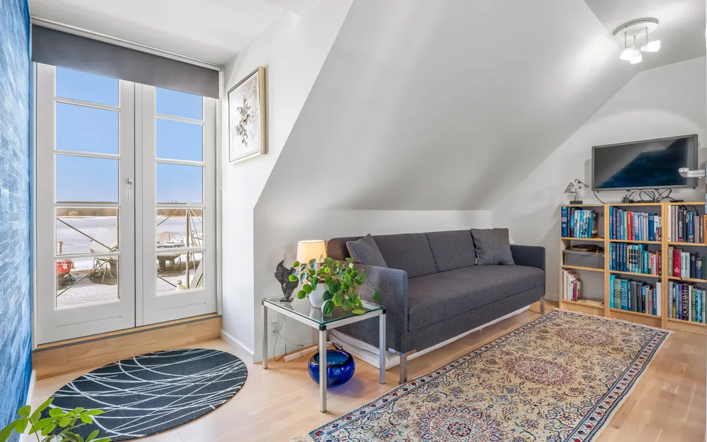 Séjour - Renovated Villa with Harbour View in Nysted