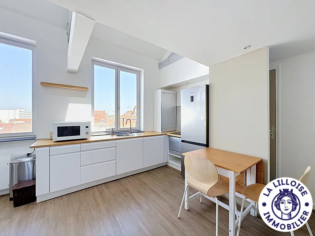 Cucina - Bright Flat near Catho in Lille