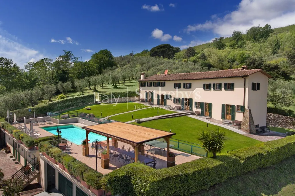 Vue aérienne - Luxury Villa with Pool in Montecatini Terme