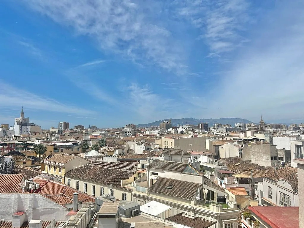 Terrasse - Apartment with Terrace in Málaga's Historic Centre