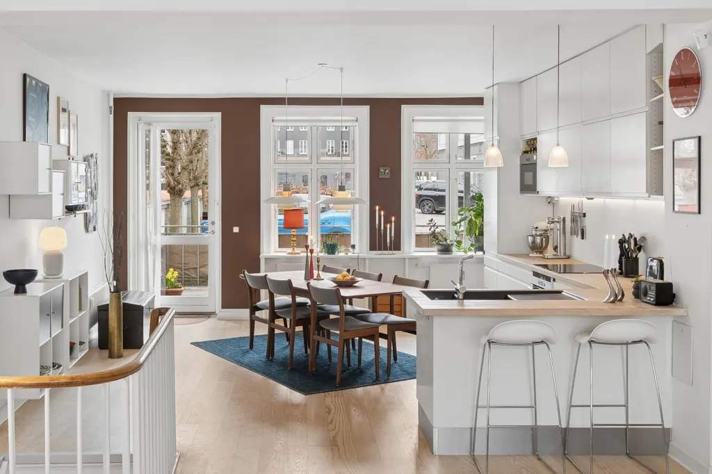 Cuisine - Loft-Style Flat with High Ceilings in Copenhagen S