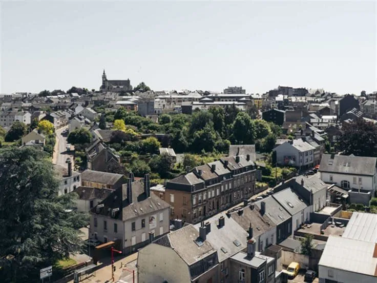 Vue aérienne - Appartement à Arlon, Rue de Bastogne