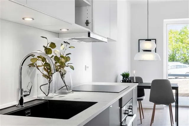 Kitchen - Apartment with Terrace on Vintervej