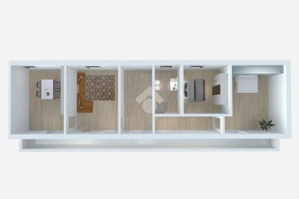 Plaan - Central Bifamiliare with Private Garden in Adro