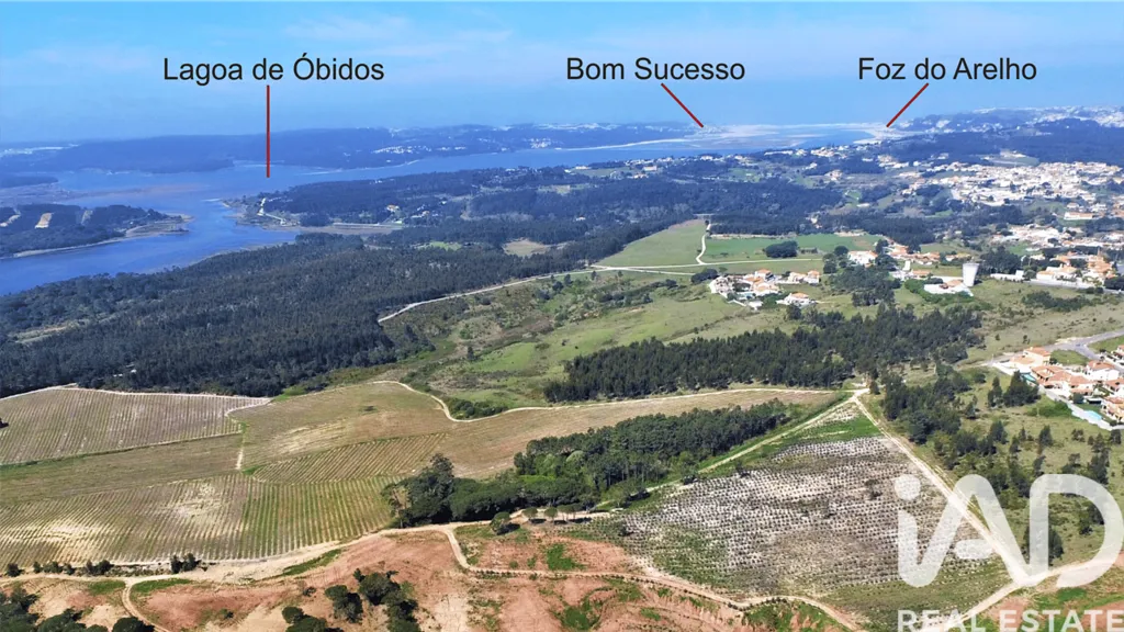 Vista aerea - Urban Plot with Panoramic Views in Caldas da Rainha