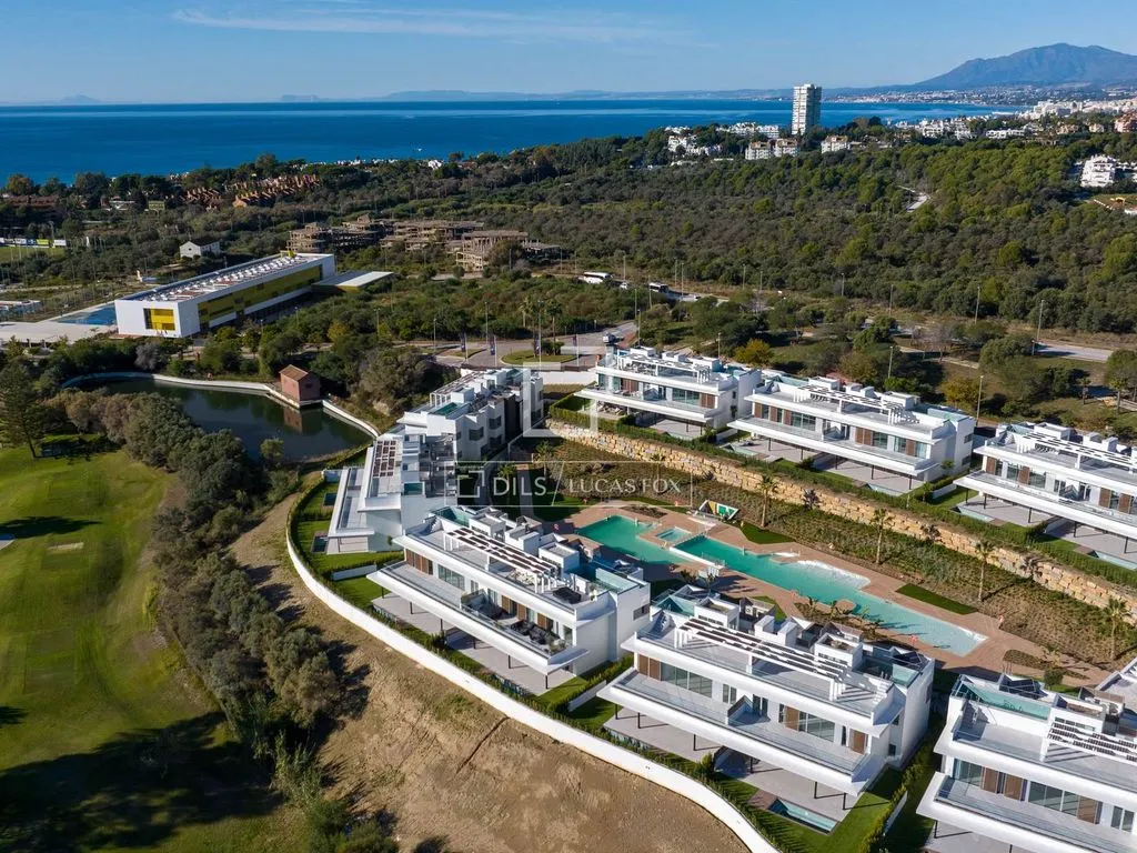 Vue aérienne - Luxury Flat with Sea View in Marbella East